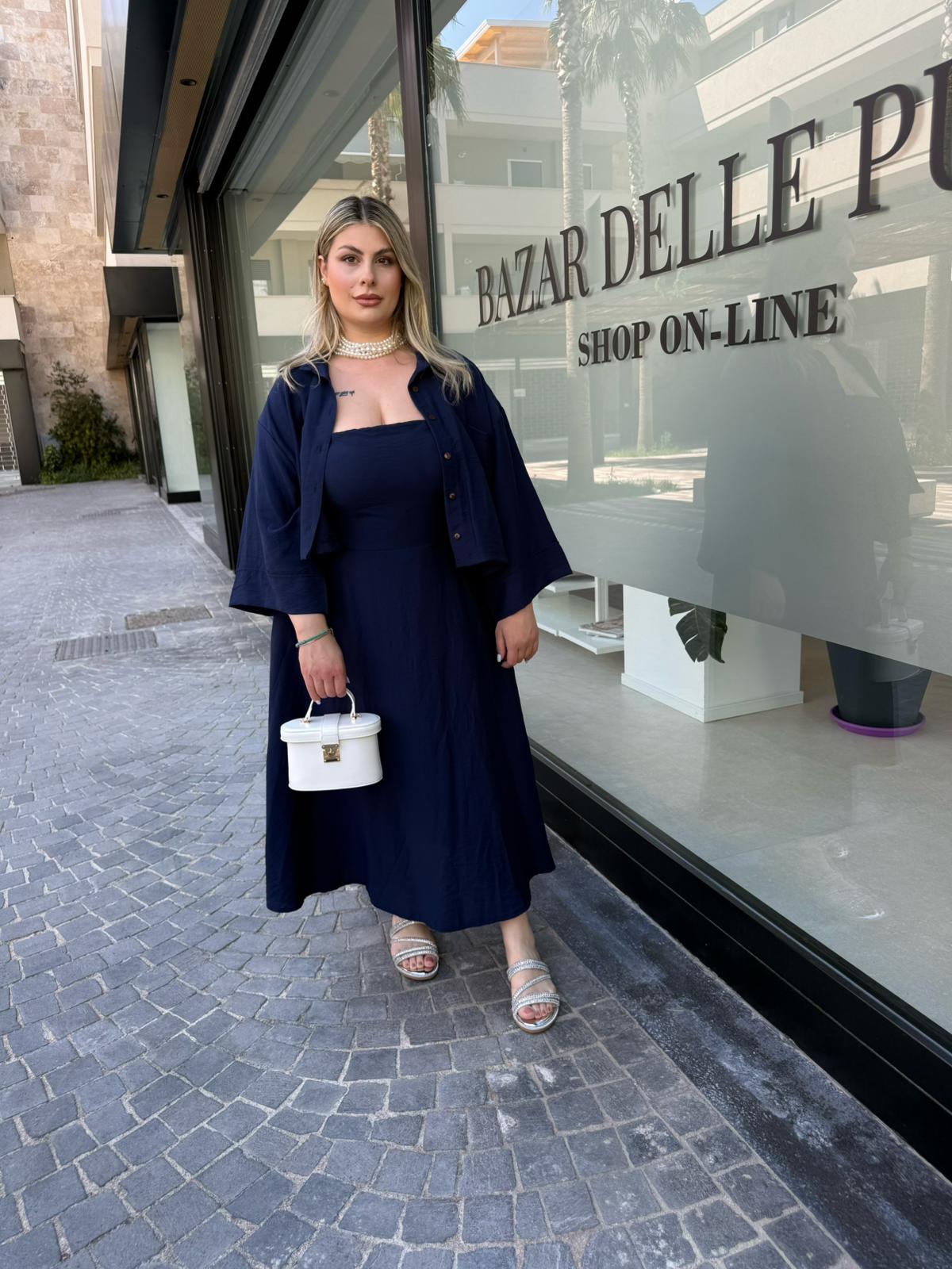 Abito con camicia curvy