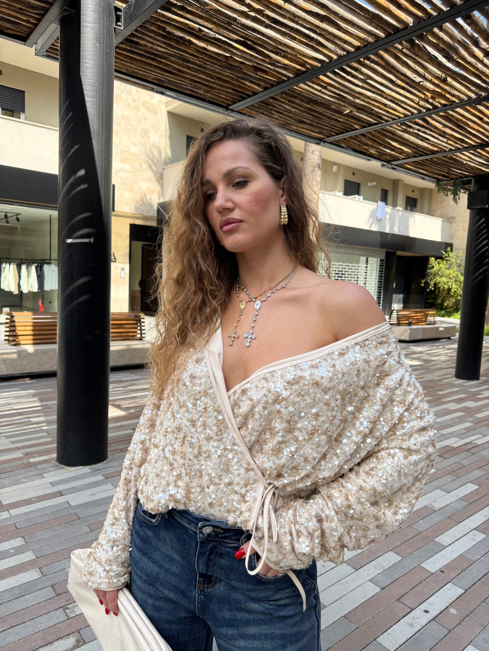 Kimono paillettes