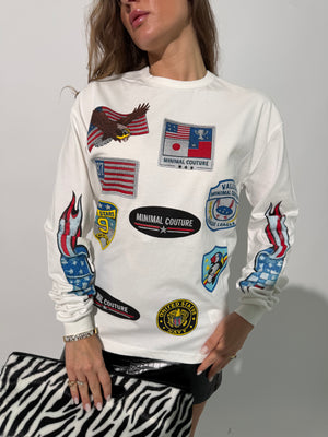 Felpa America by Minimal Couture
