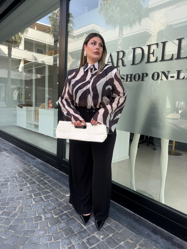 Camicia fantasia zabrata