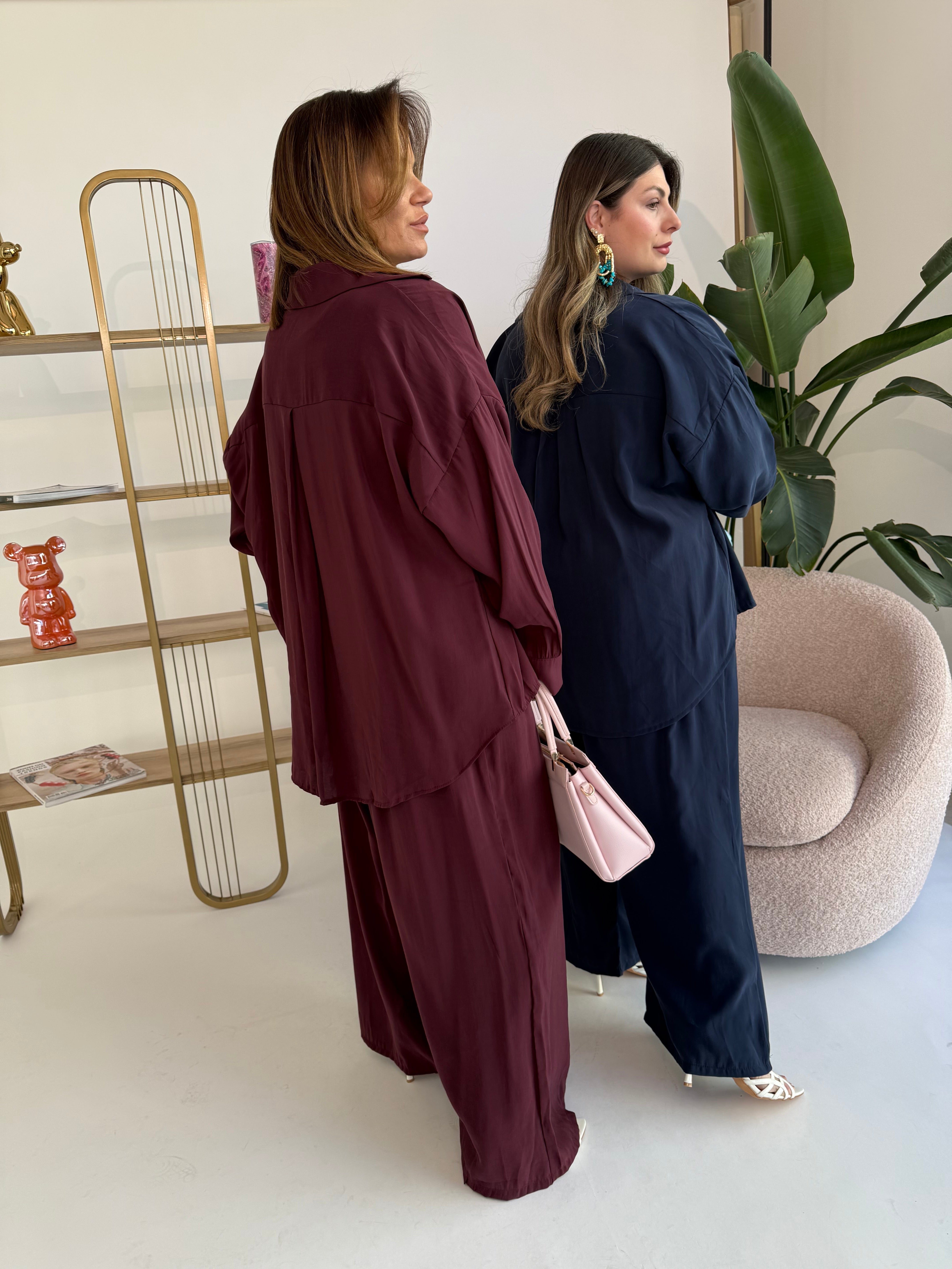 Cordset camicia e pantalone curvy