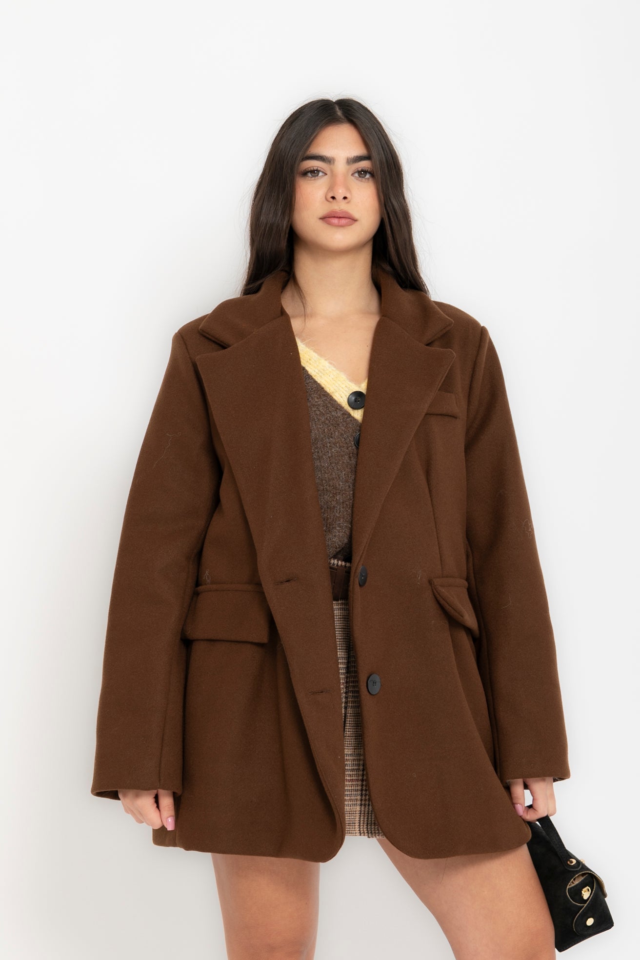 Giacca cappotto in panno