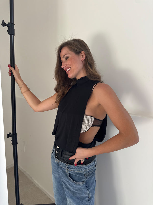 Body scollo ampio