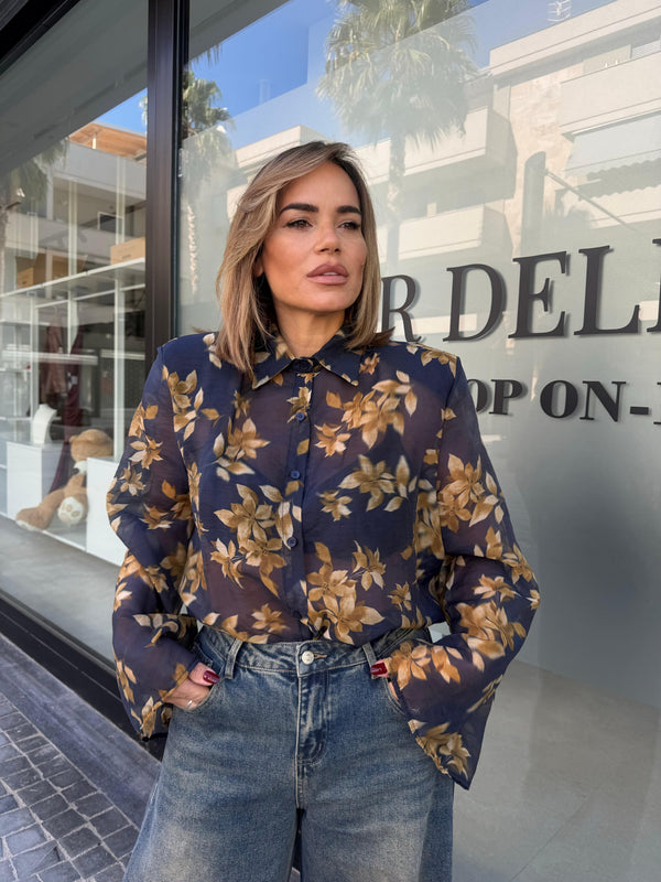 Camicia fantasia curvy
