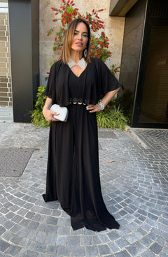 Tuta interna da cerimonia con veli curvy