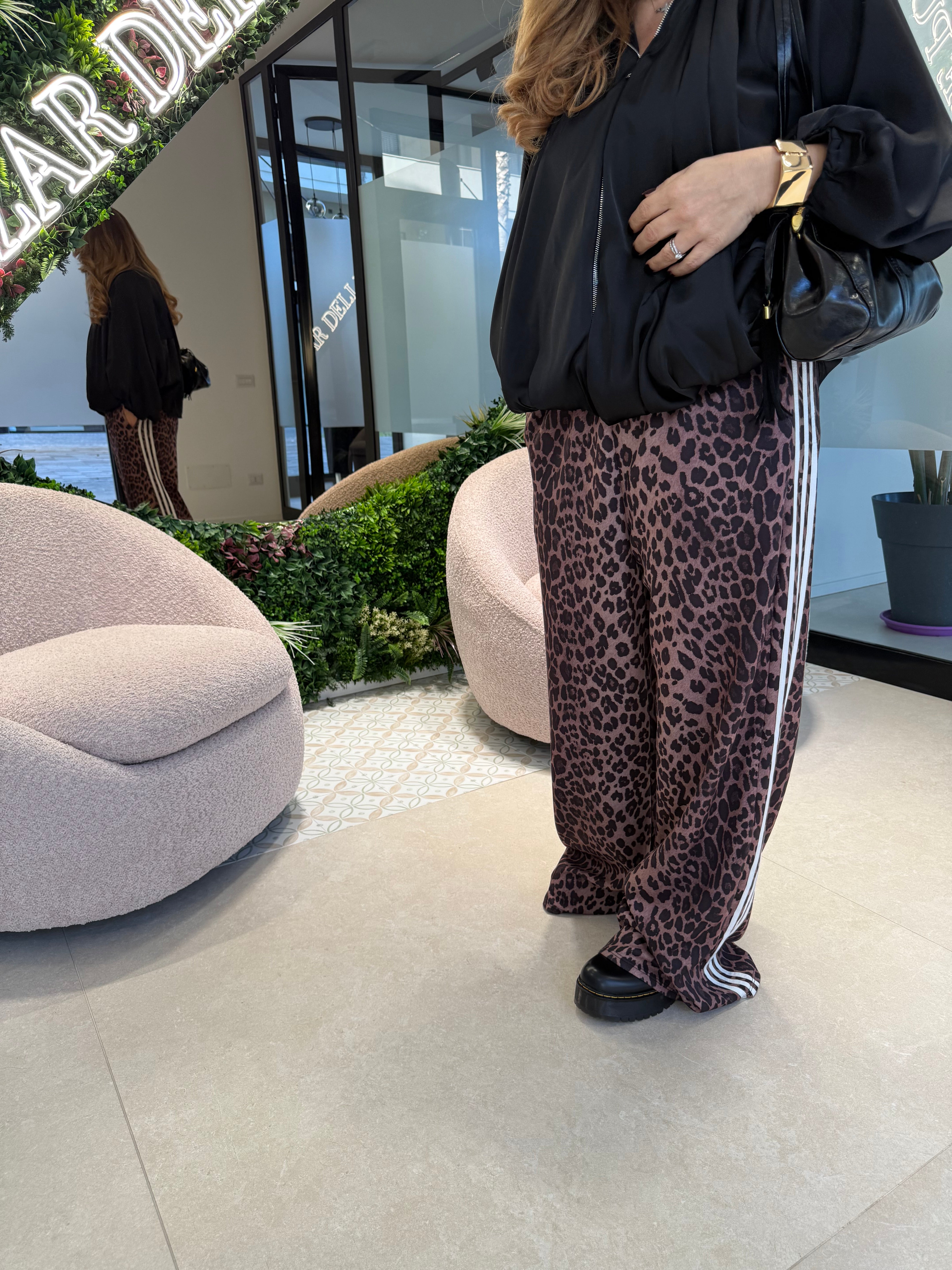 Pantalone animalier ady curvy