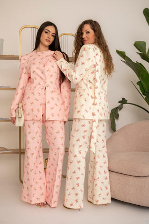 Tailleur micro fiori by Lumina