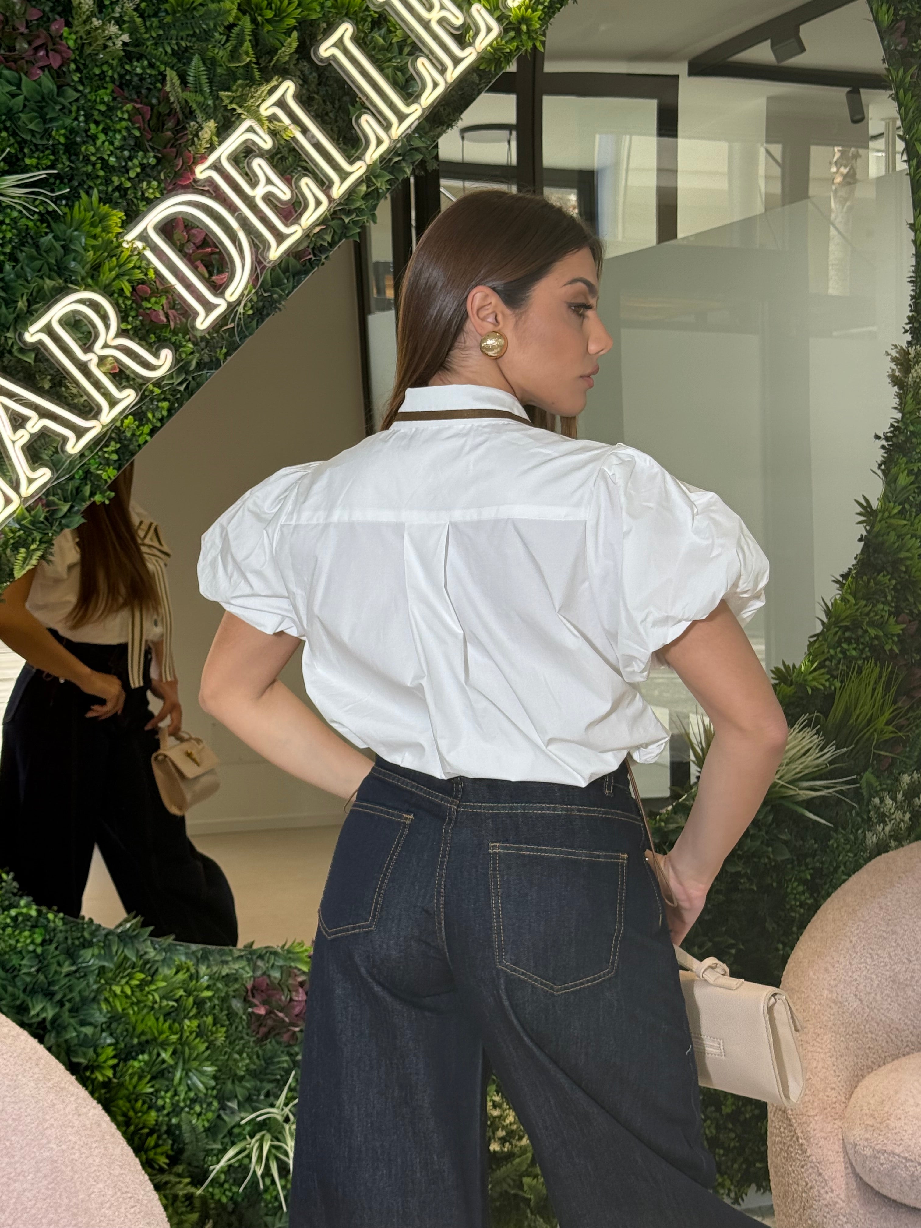 Camicia crop Fiocco