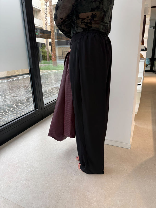Pantalone palazzo curvy