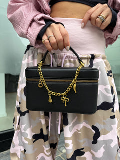 Borsa bauletto con catena