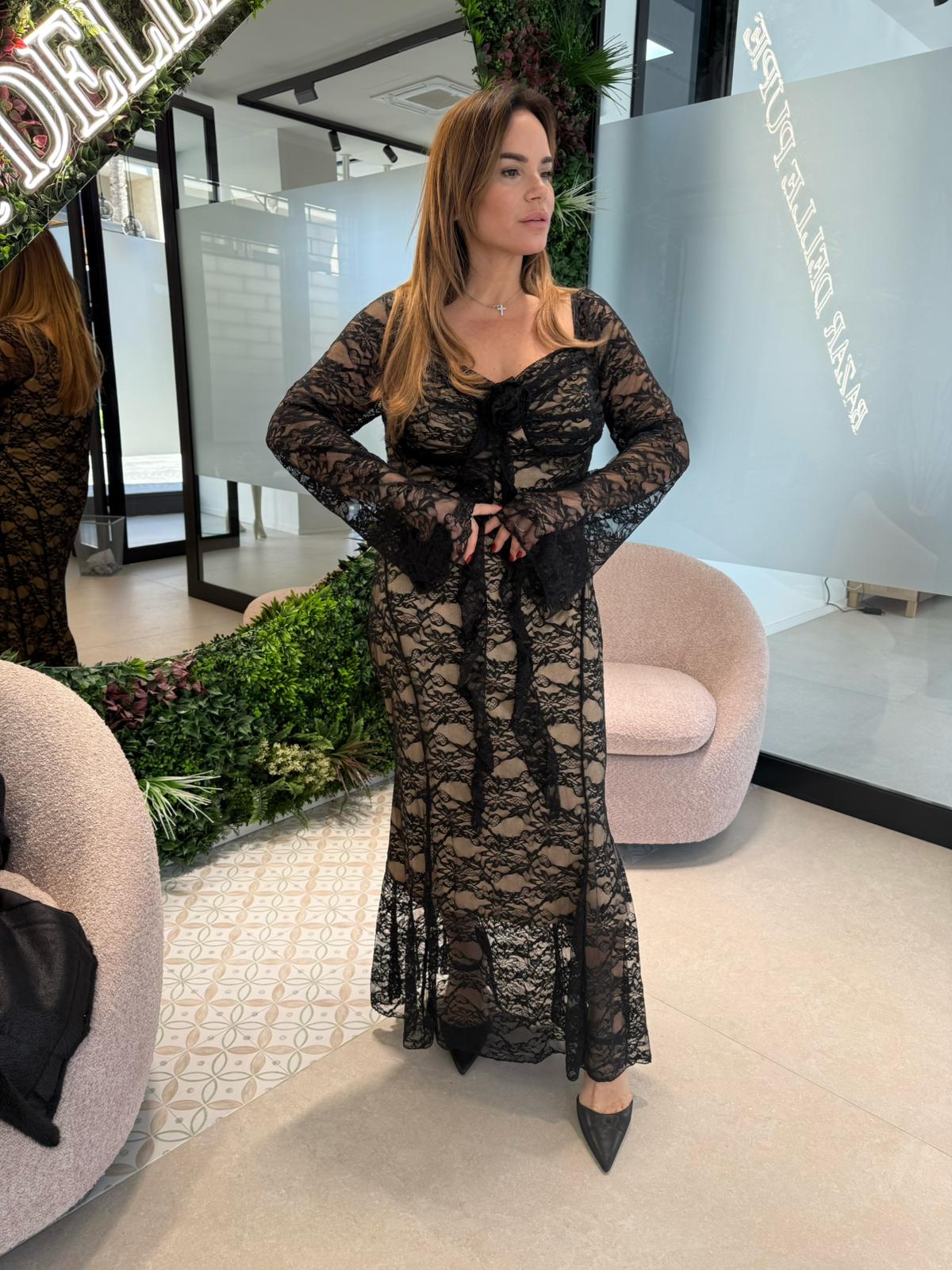 Abito merletto curvy