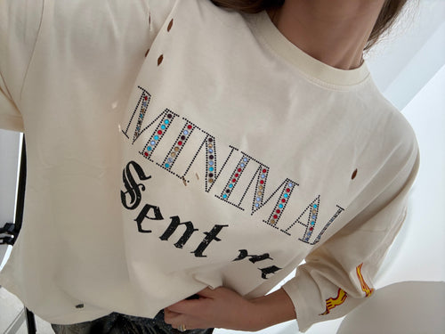 T-shirt fuoco by Minimal Couture