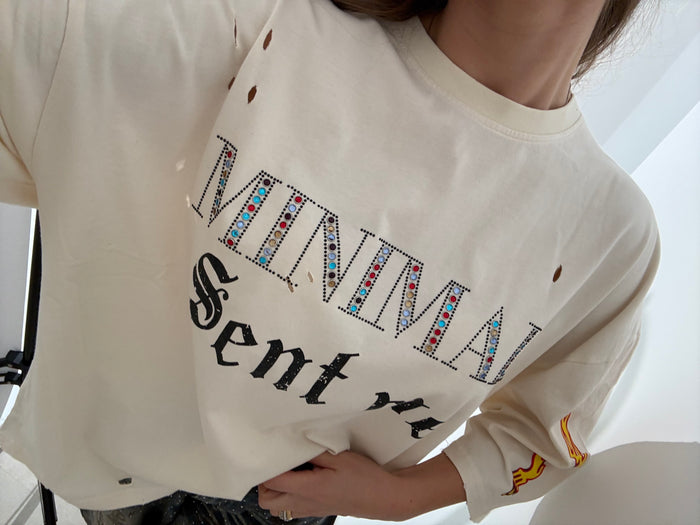 T-shirt fuoco by Minimal Couture