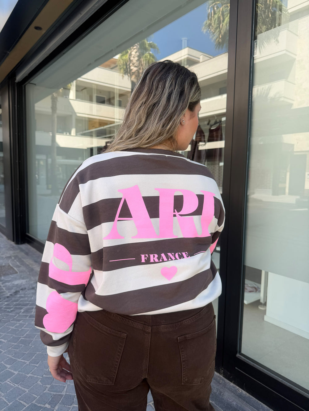 Felpa Ari curvy