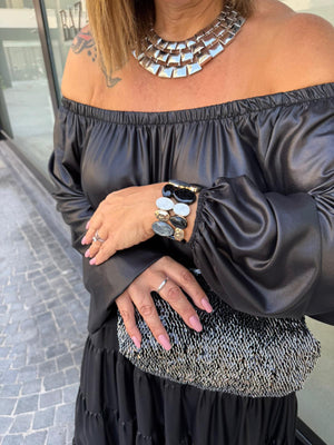 Bracciale effetto marmo