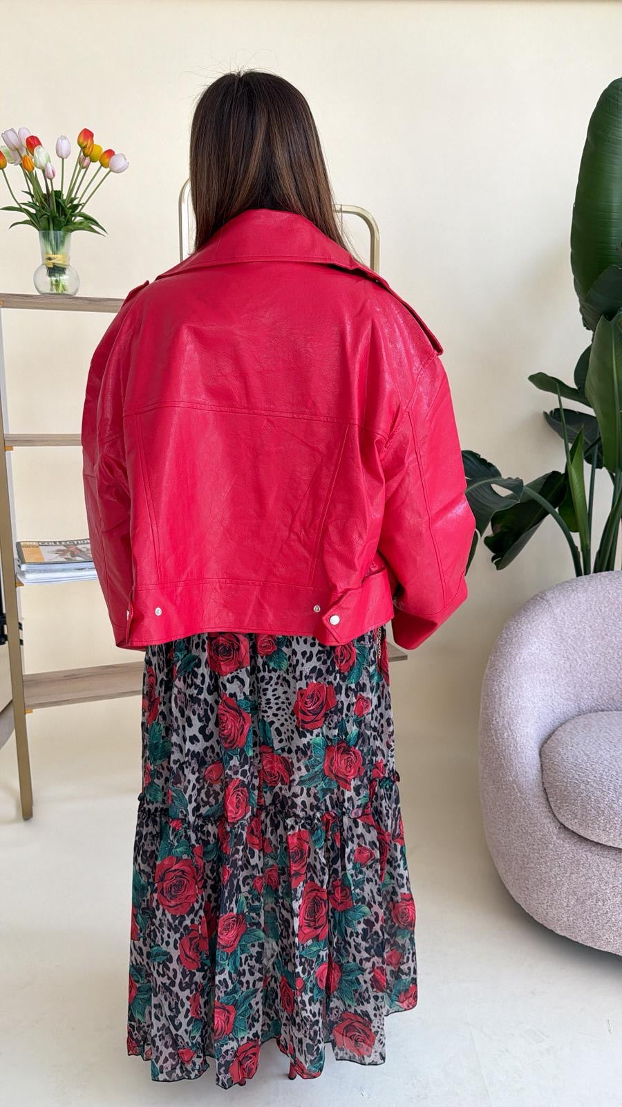 Chiodo over in ecopelle