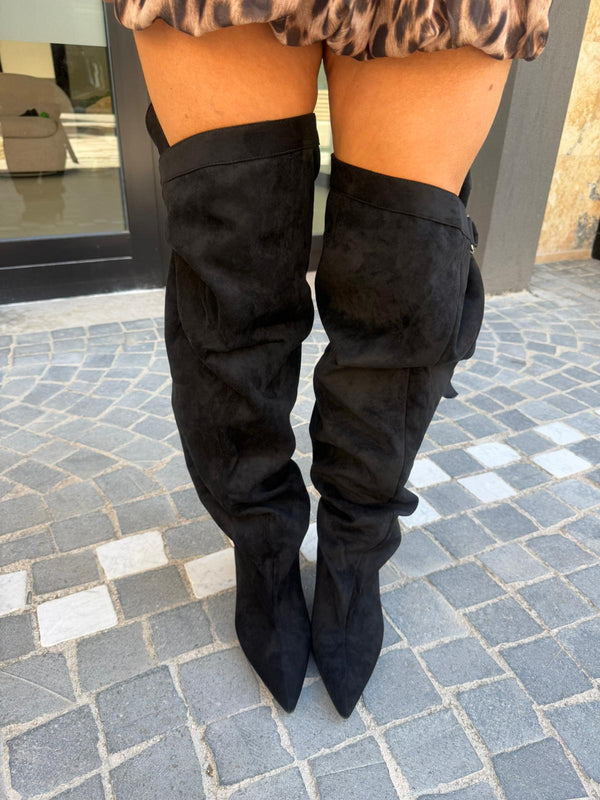 Stivale texano drappeggiato
