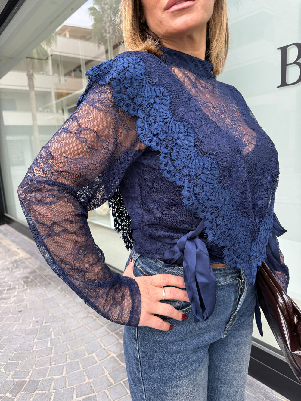 Maglia romantica curvy