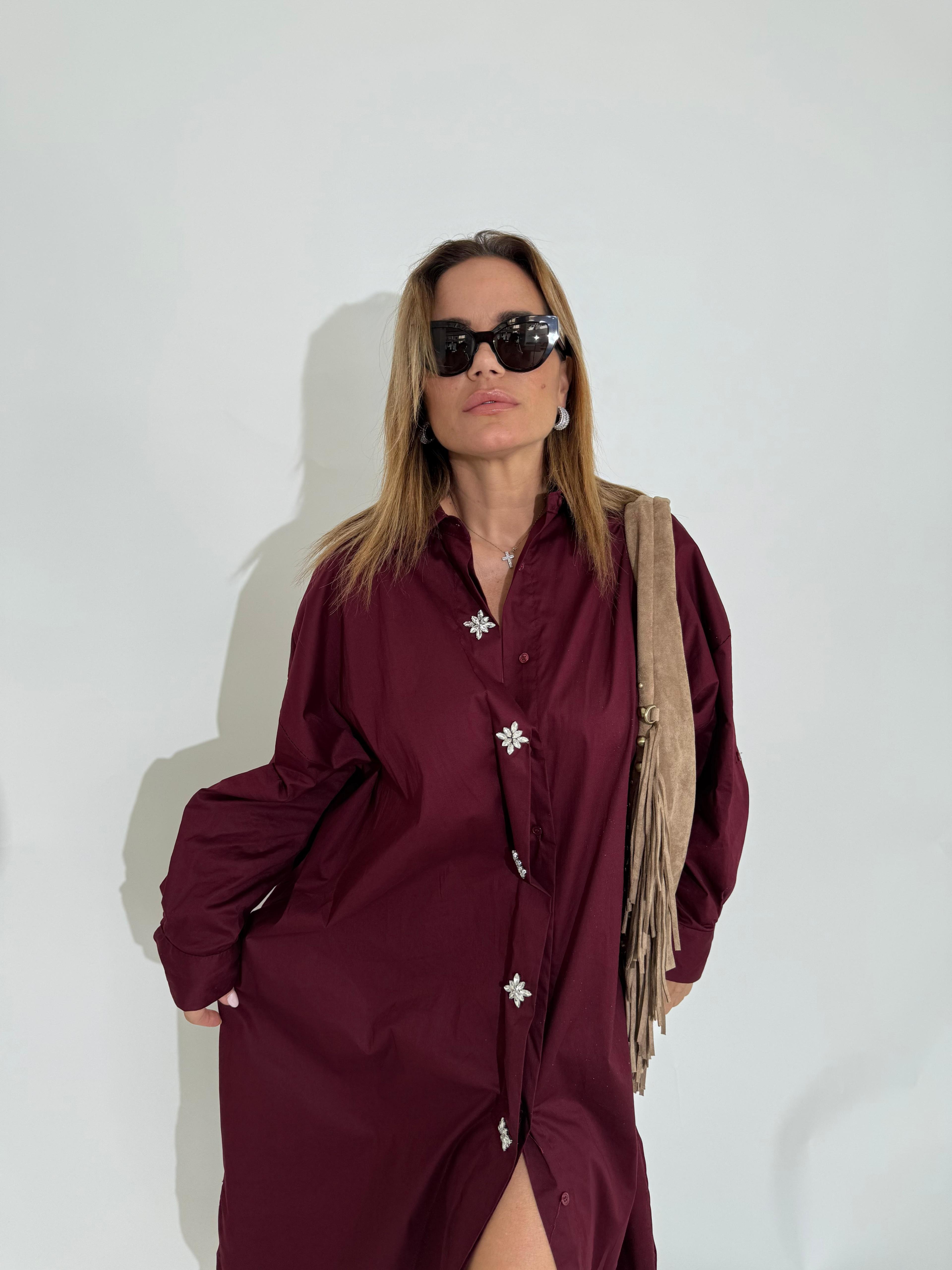 Maxi camicia luxury