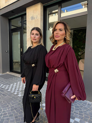 Abito lungo perla curvy