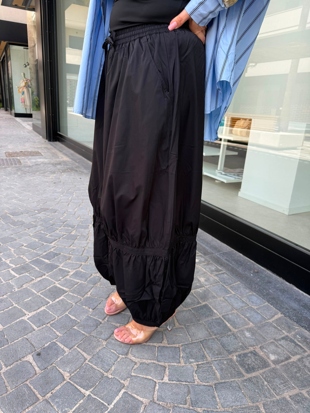 Pantalone ballon in cotone