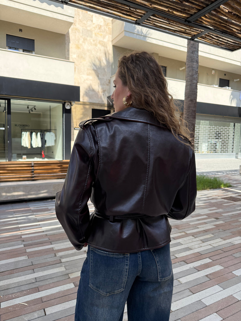 Giacca in pelle by Lumina