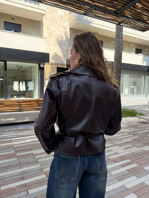 Giacca in pelle by Lumina