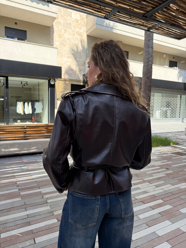 Giacca in pelle by Lumina