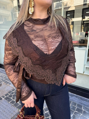 Maglia romantica curvy
