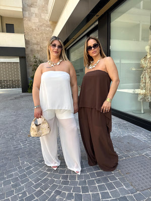 Tuta intera con velo curvy