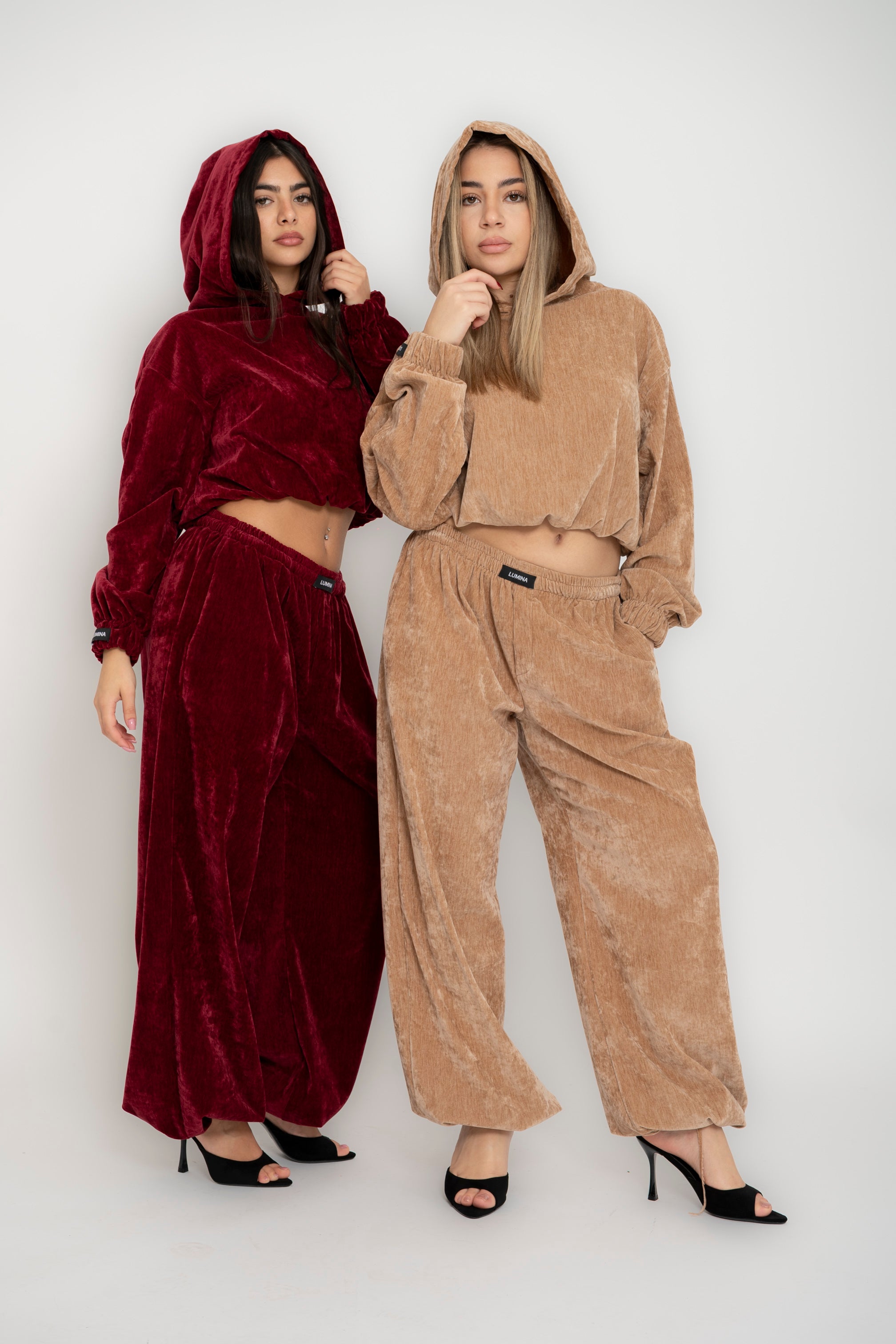Cordset tuta Lumina velluto