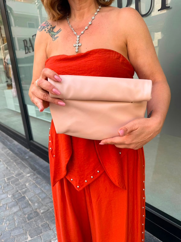 Pochette con risvolto