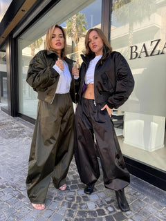 Pantalone ballon in raso by Lumina