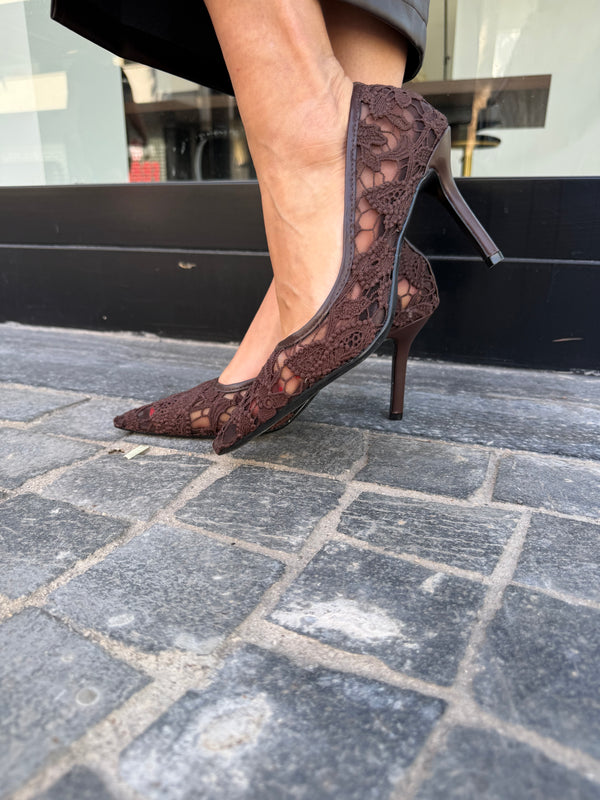 Décolleté in pizzo