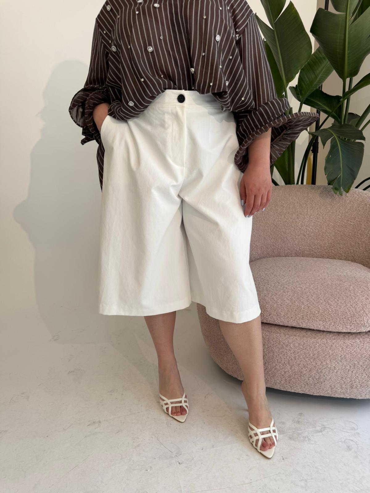 Bermuda con elastico classico curvy