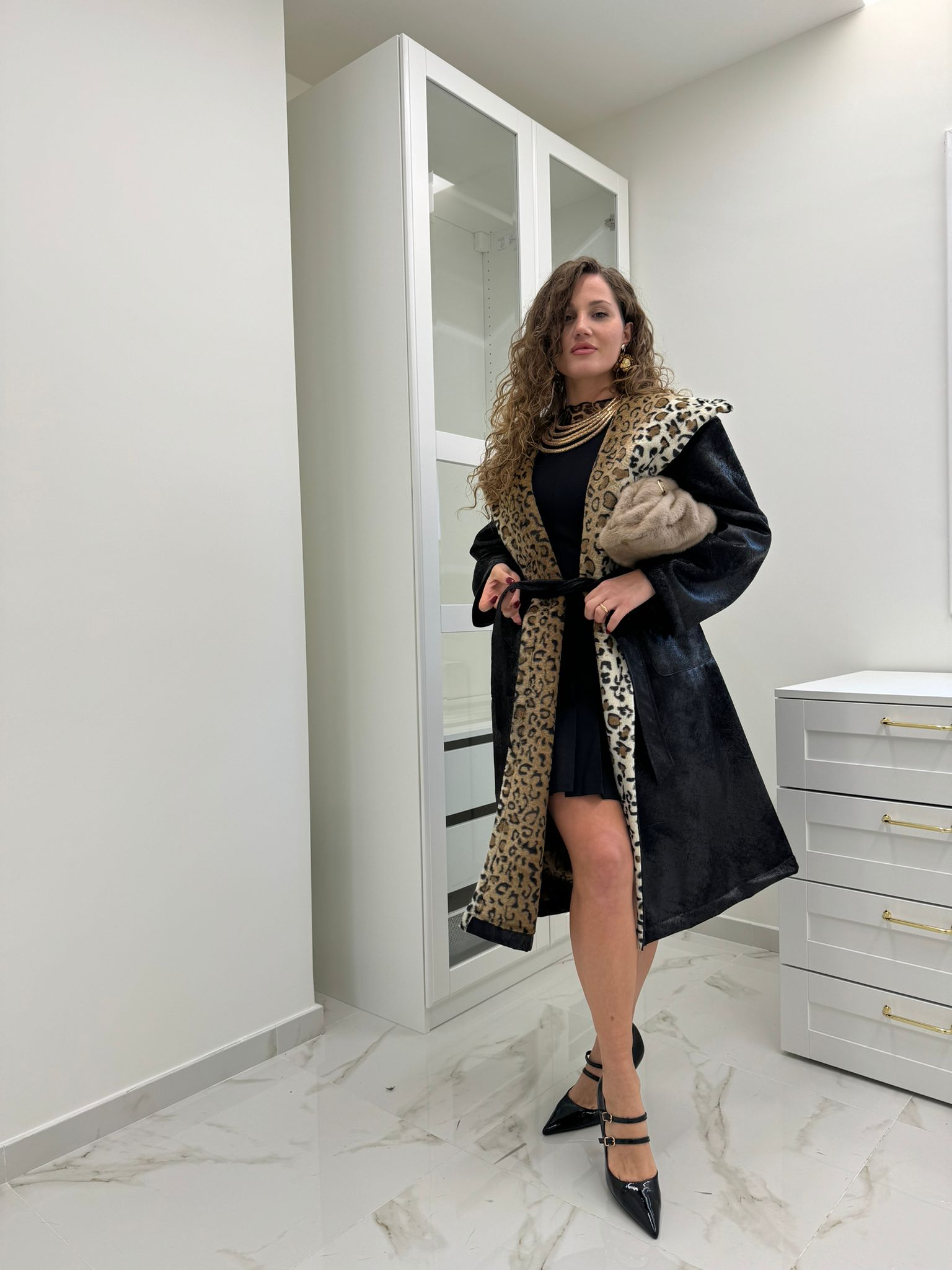 Cappotto Lumina animalier