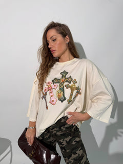 T-shirt croci by Minimal Couture