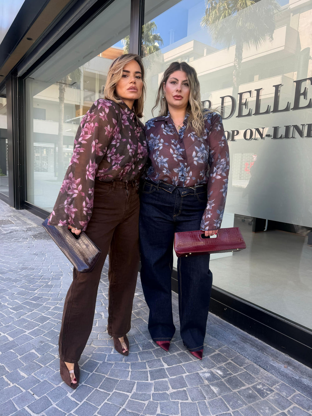 Camicia fantasia curvy