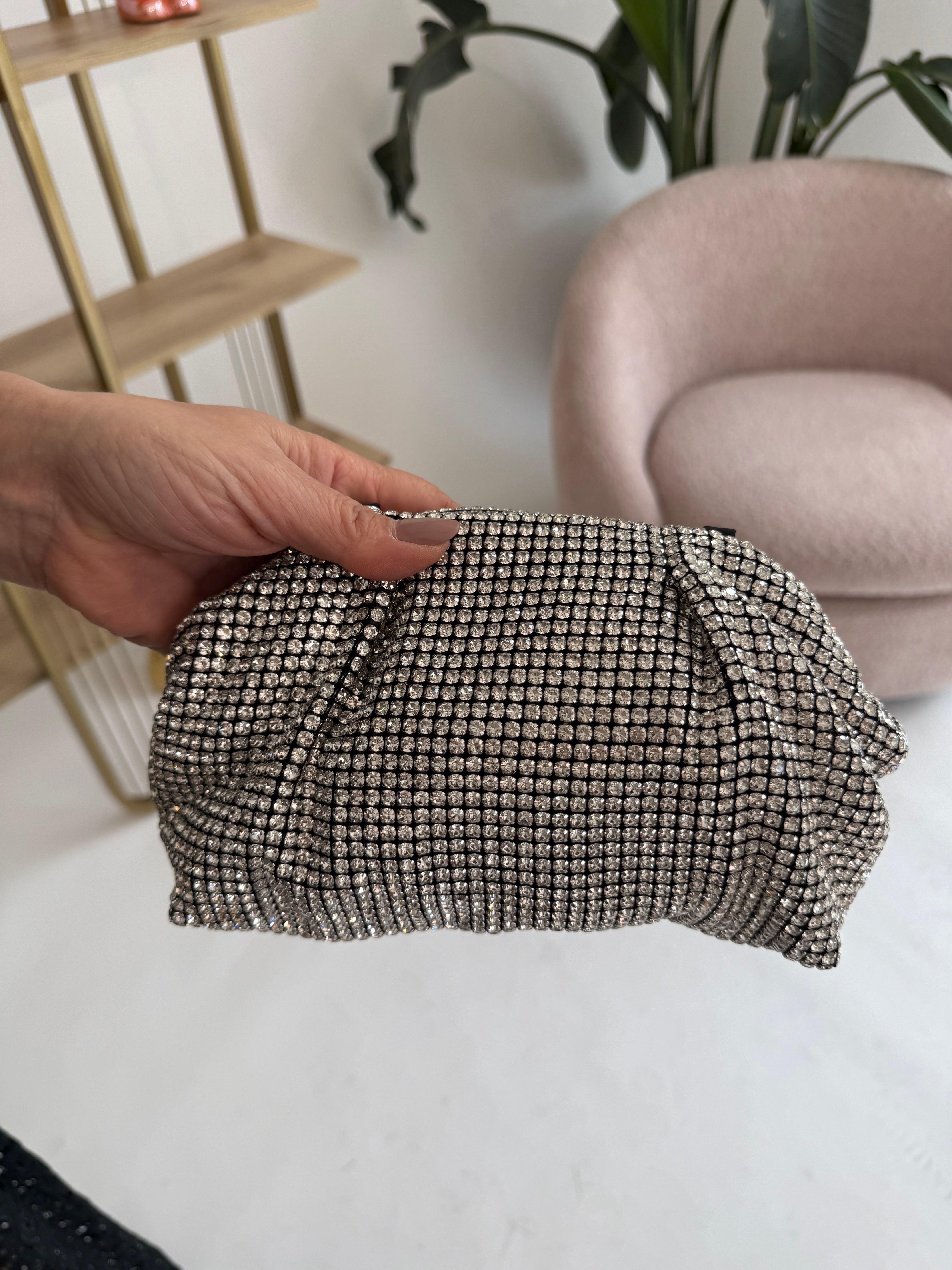 Pochette strass morbida