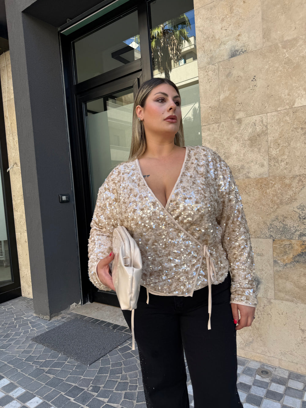 Kimono paillettes