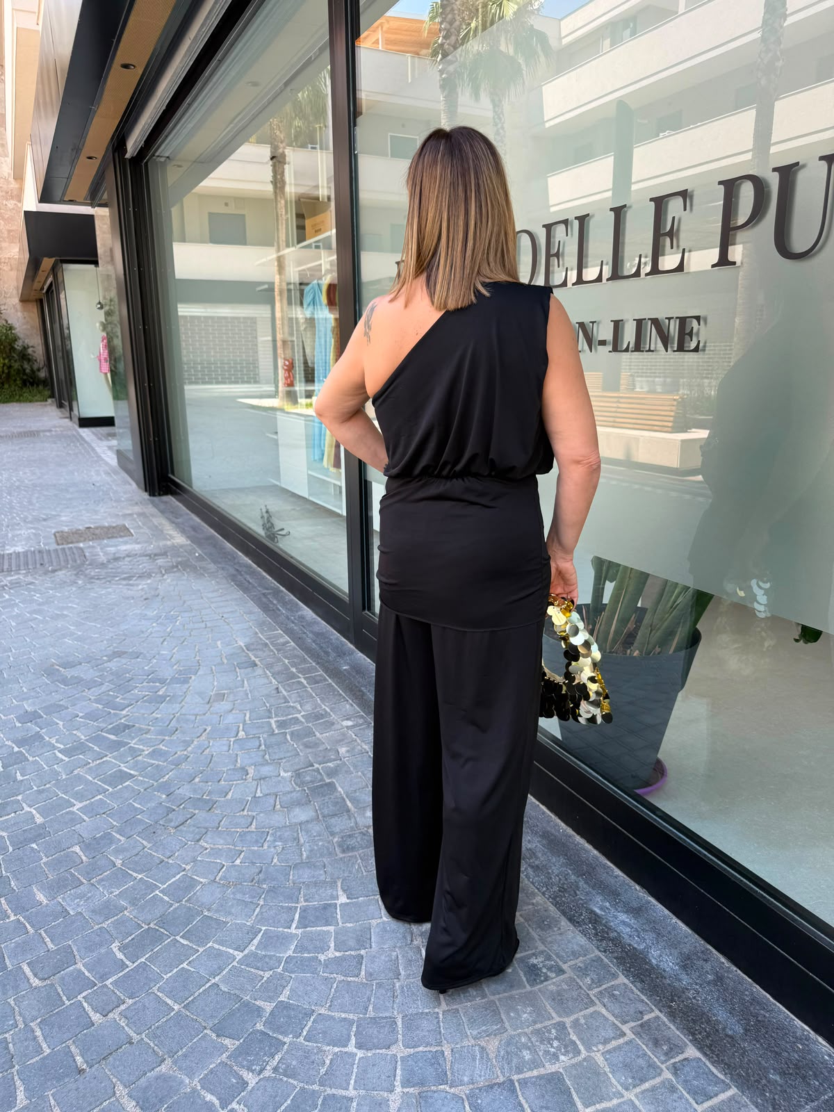 Tuta intera effetto gonna curvy