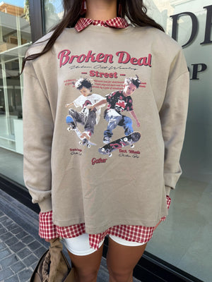 Felpa broken deal