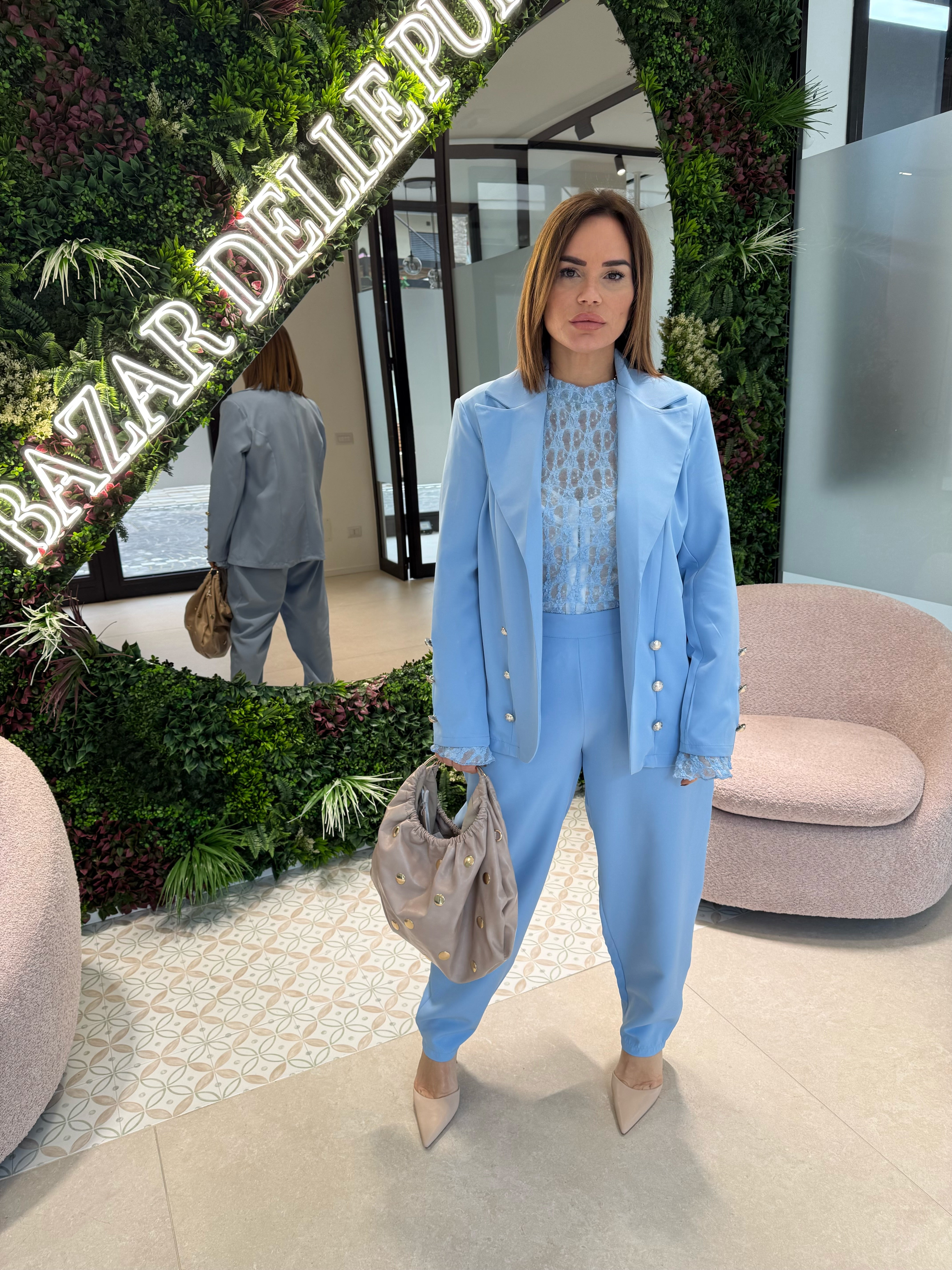 Tailleur ballon curvy