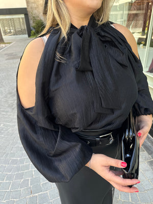 Camicia satinata