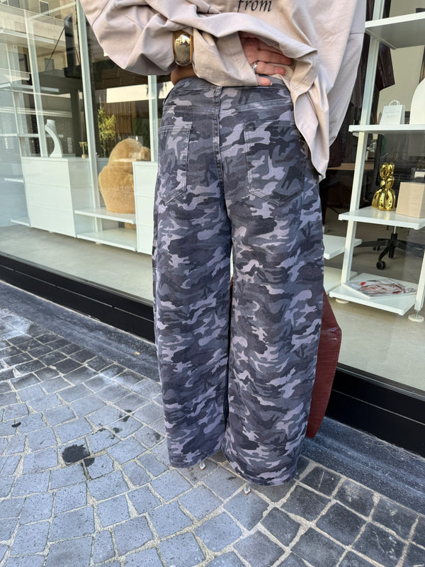 Jeans ballon mimetico curvy