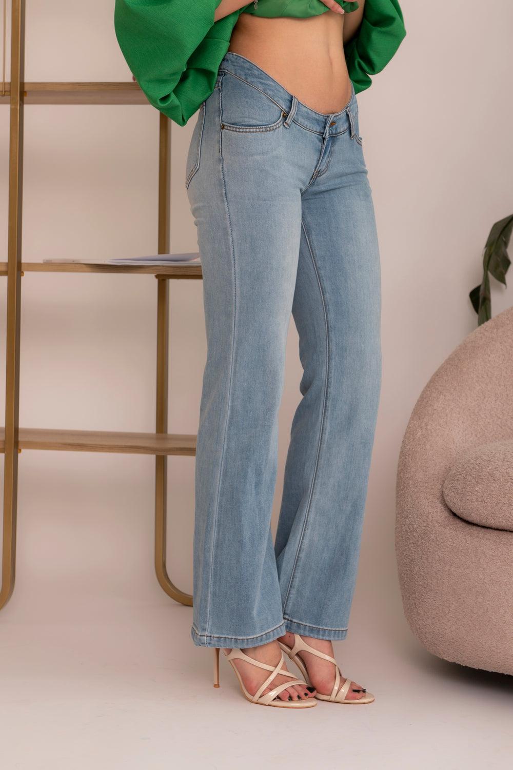 Jeans low loose