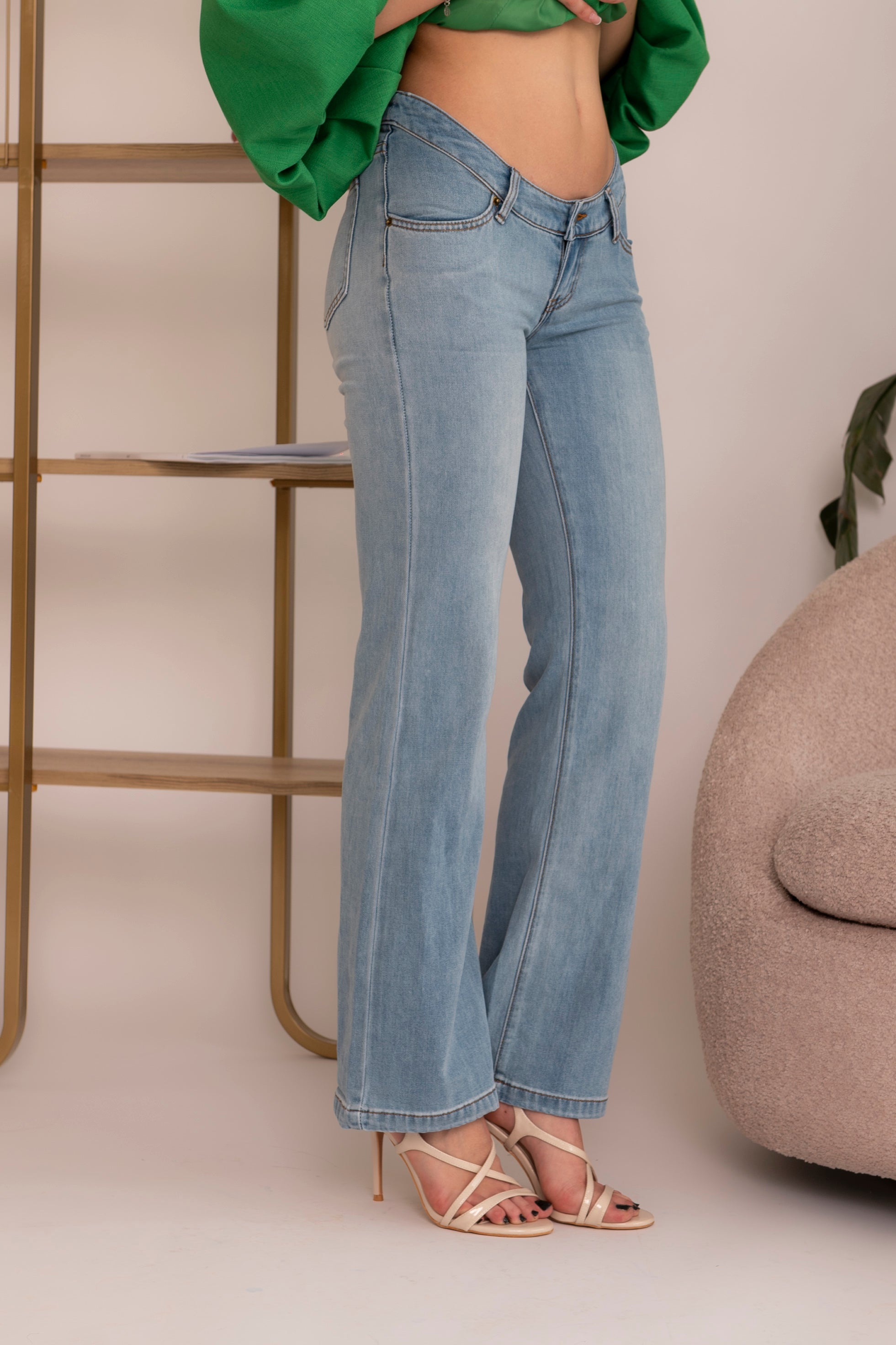 Jeans low loose