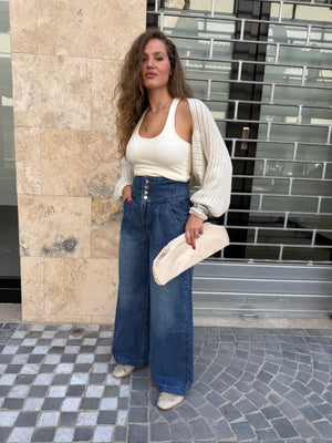 Canotta con coprispalle