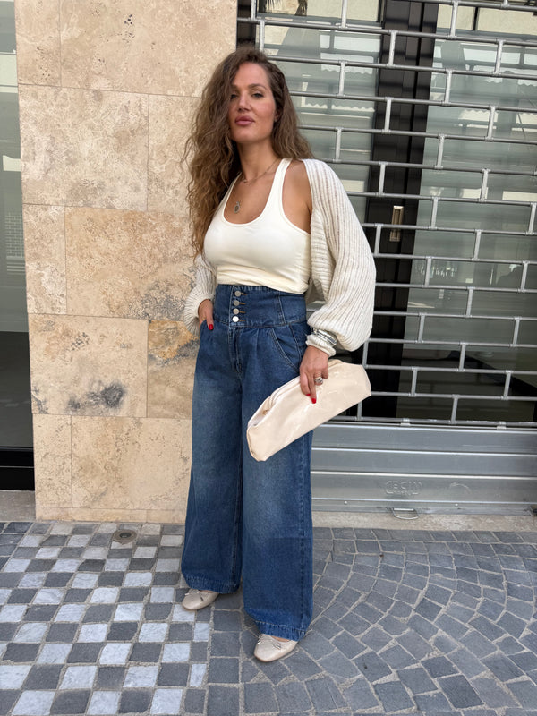 Canotta con coprispalle