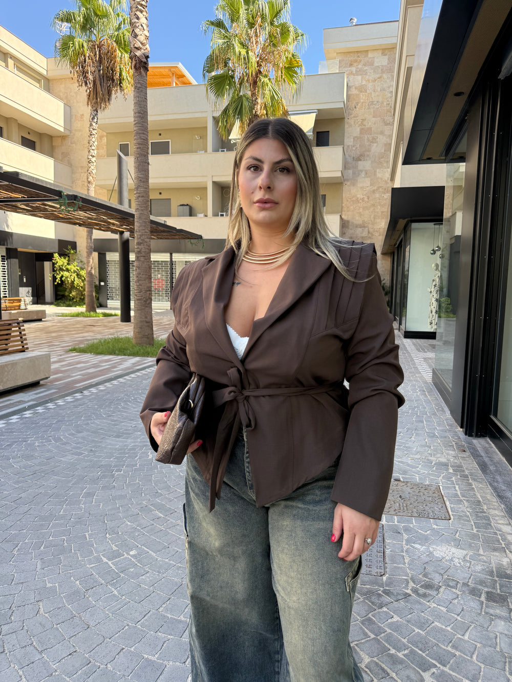 Giacca avvitata curvy